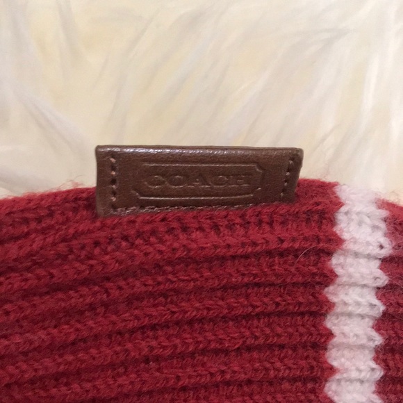 Cozy Merino wool Coach beanie - Picture 2 of 2
